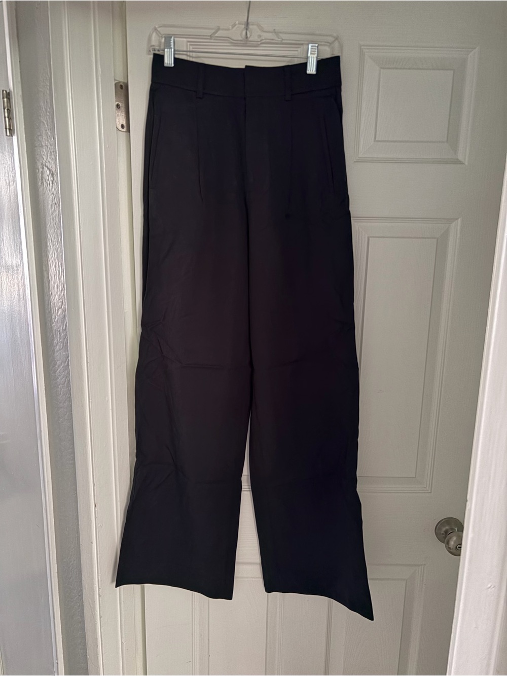 Everlane Way High Drape Pant - Black Size 2S